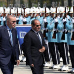 Egypt leader arrives in Turkiye on trip to mend ties